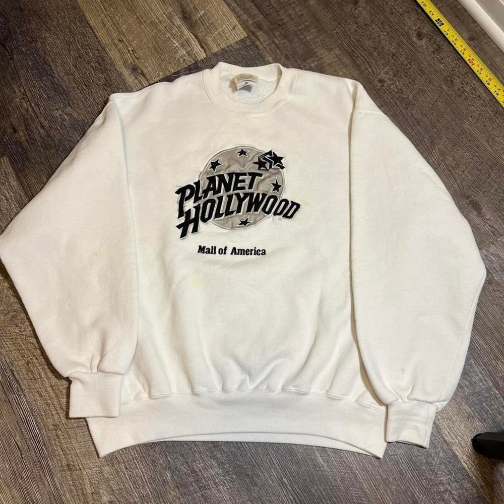 Vintage 1990s planet Hollywood sweatshirt Size large